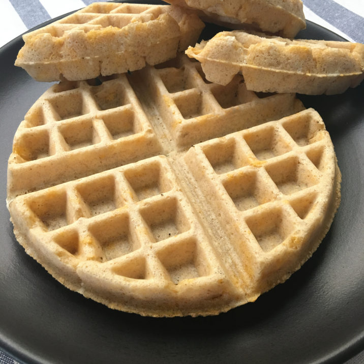 Savory Cheesy Waffles by The Allergy Chef