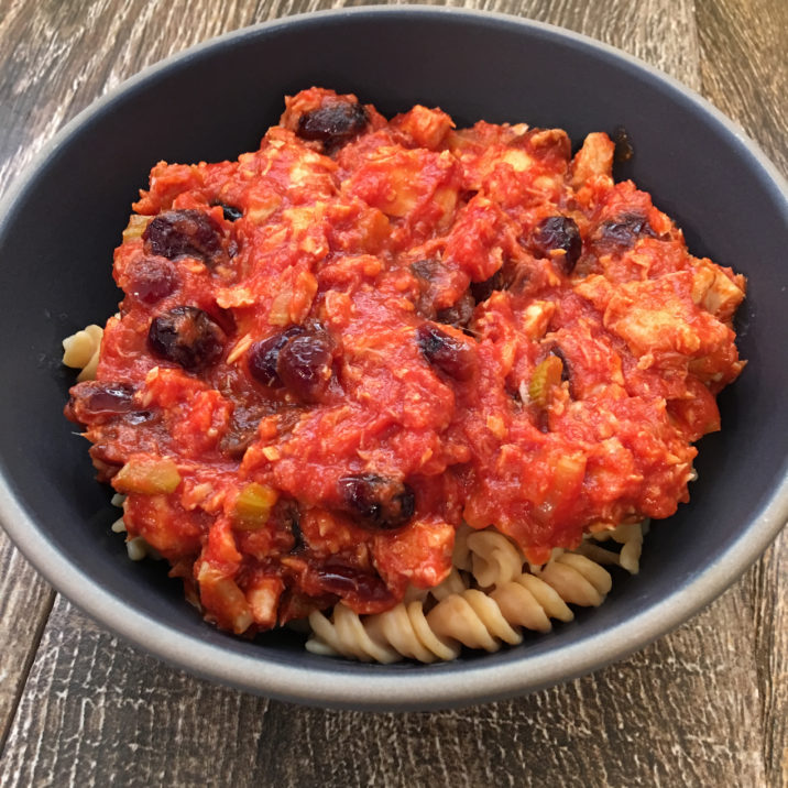 Cranberry Tuna Pasta by The Allergy Chef