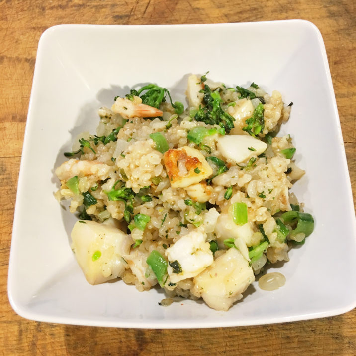Seafood Fried Rice by The Allergy Chef