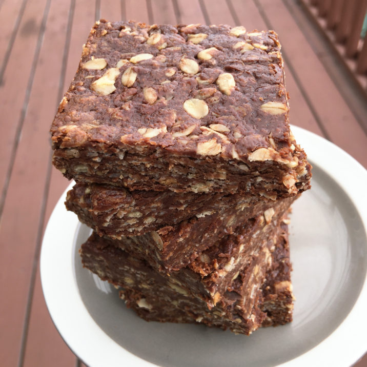 Honey Oat Squares by The Allergy Chef