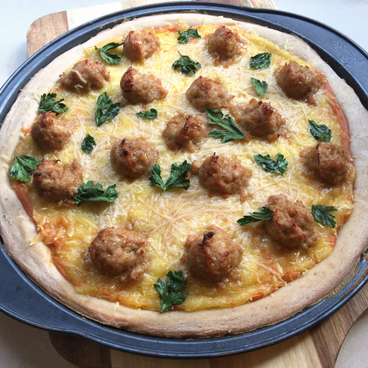 Thanksgiving Pizza by The Allergy Chef