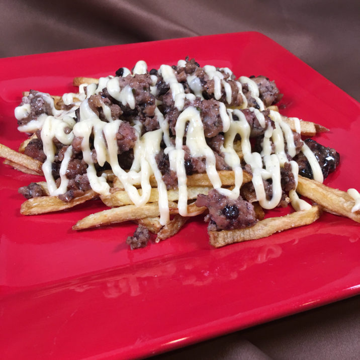 Blueberry Parmesan Cheese Fries by The Allergy Chef