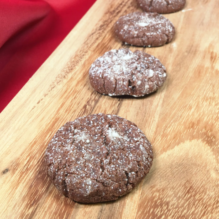 Dark Chocolate Peppermint Cookies by The Allergy Chef