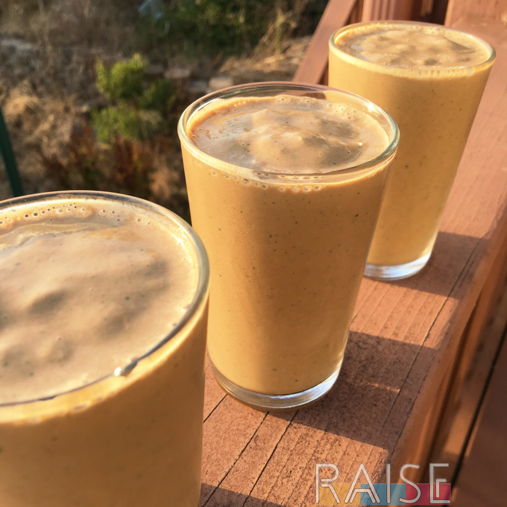 Sun Butter Bliss Smoothie by The Allergy Chef
