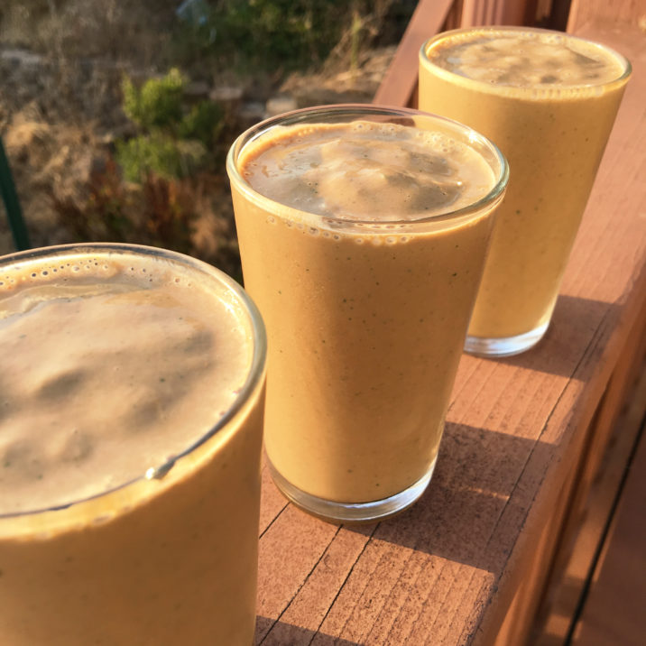 Sun Butter Bliss Smoothie by The Allergy Chef