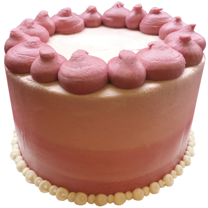 Rose Cake by The Allergy Chef