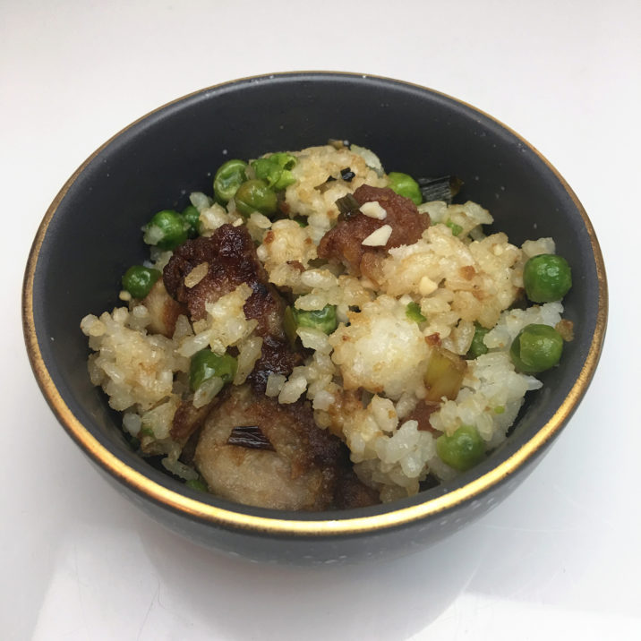 Crispy Pork Fried Rice by The Allergy Chef