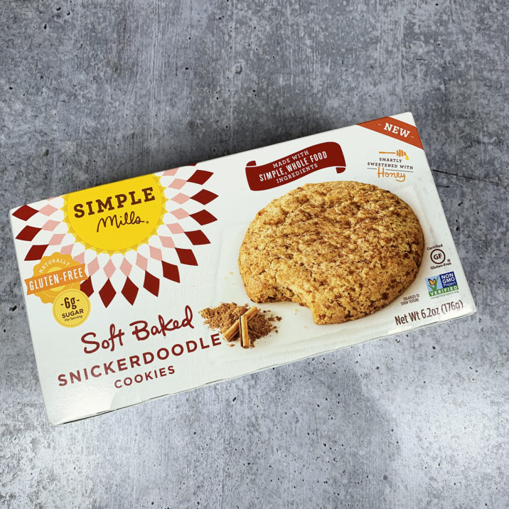 Simple Mills Soft Baked Snickerdoodle Cookie
