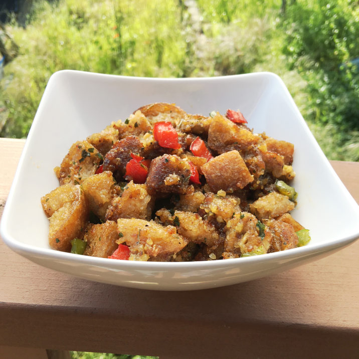Hilary's Vegan Breakfast Sausage Cookup by The Allergy Chef