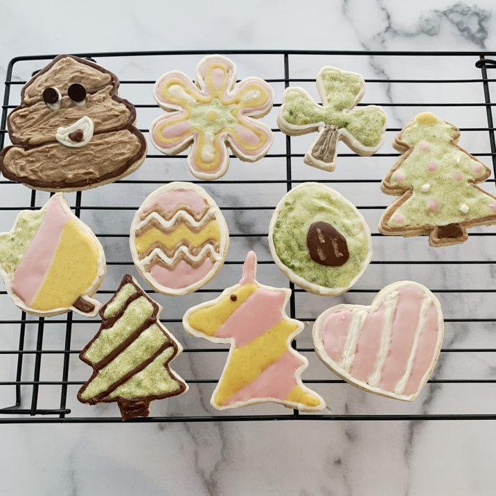 Corn Free Frosted Cookies by The Allergy Chef