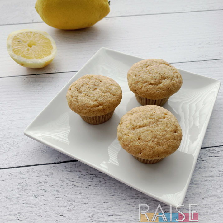 Corn Free Lemon Muffins by The Allergy Chef