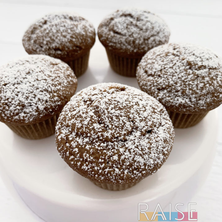 Gluten Free, Corn Free, Cinnamon Muffin-Cupcakes by The Allergy Chef