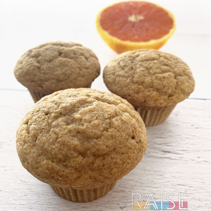 Corn Free Orange Muffins by The Allergy Chef