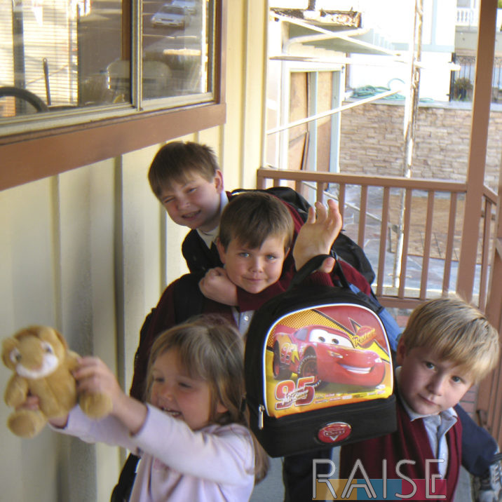 Kids Going to School