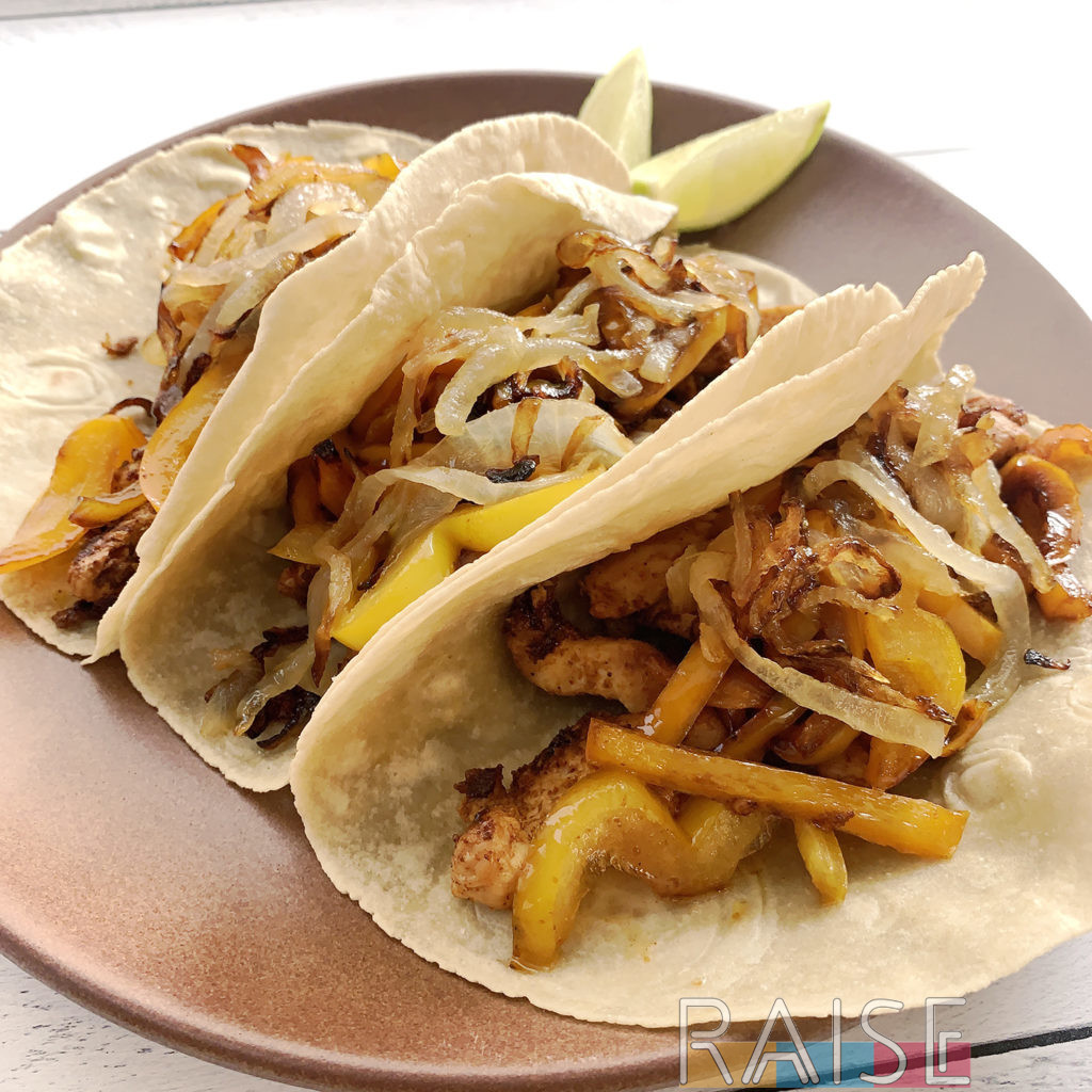 Gluten Free, Top 8 Free Fajitas by The Allergy Chef