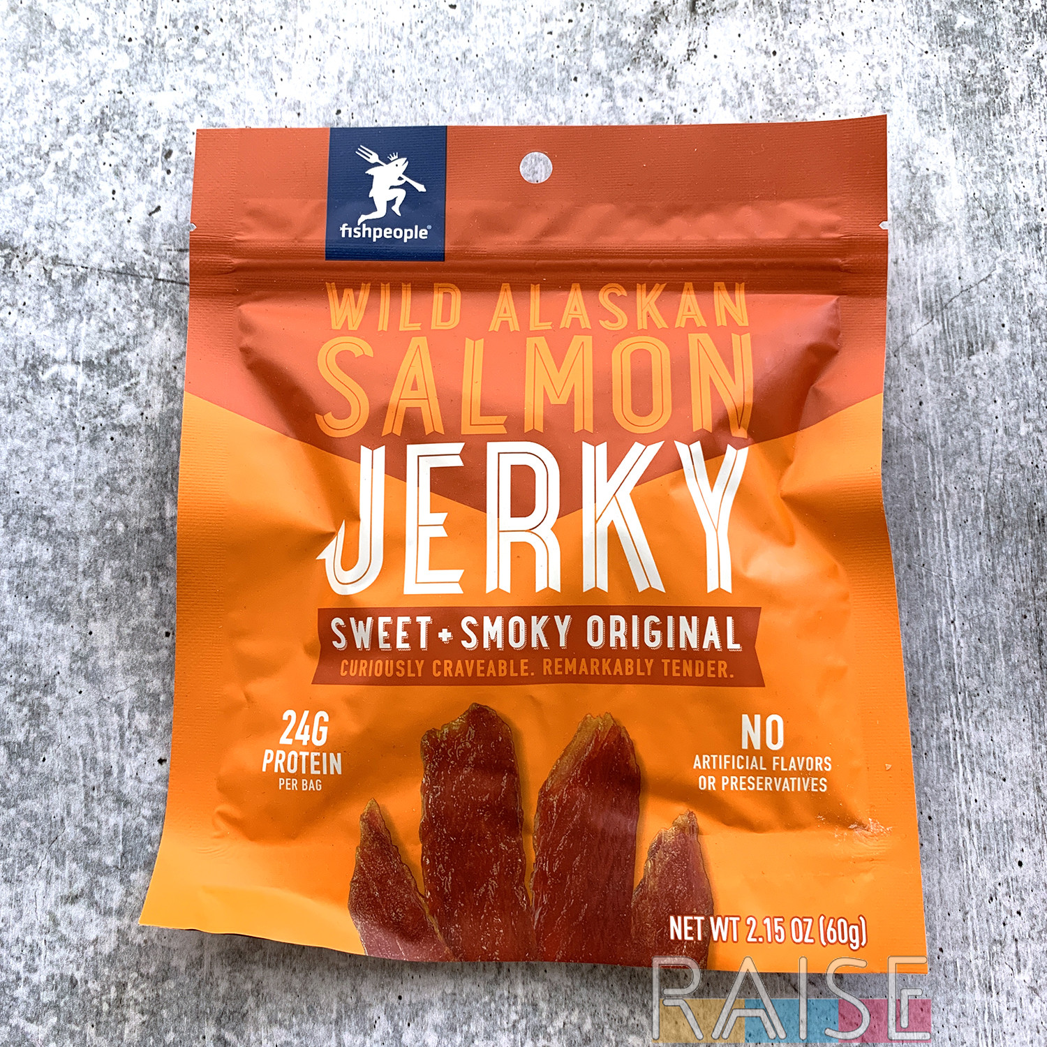 FishPeople Wild Alaskan Salmon Jerky Product Review RAISE Platform