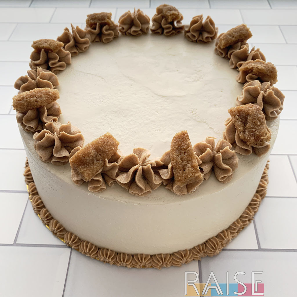 Gluten Free, Vegan, Top 8 Free Snickerdoodle Cake by The Allergy Chef