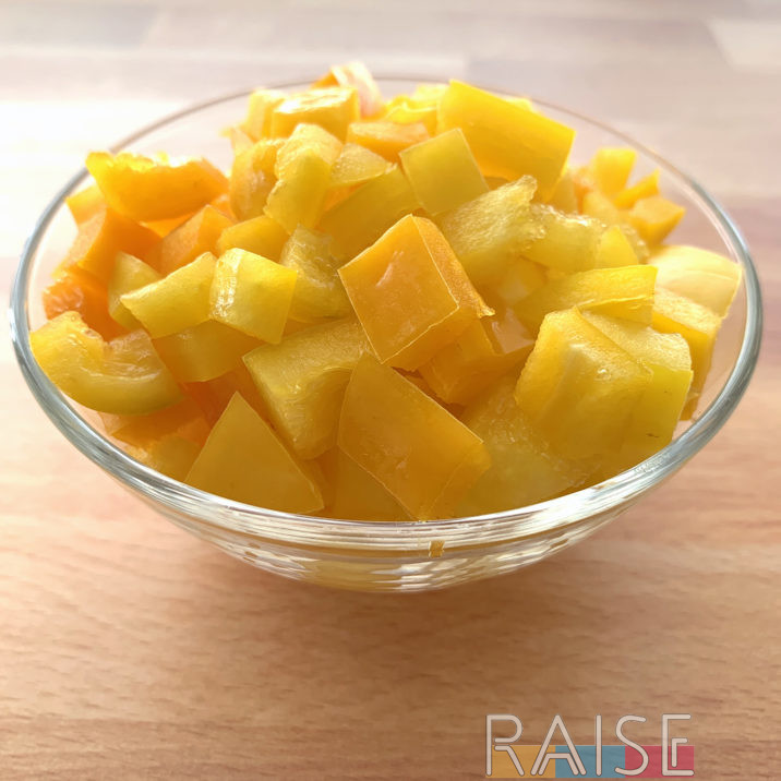 Diced Bell Pepper by The Allergy Chef