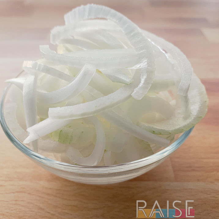 Sliced Onion by The Allergy Chef