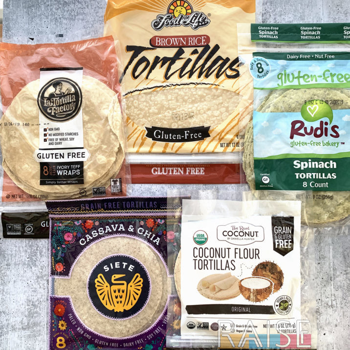 Gluten Free Tortillas by The Allergy Chef