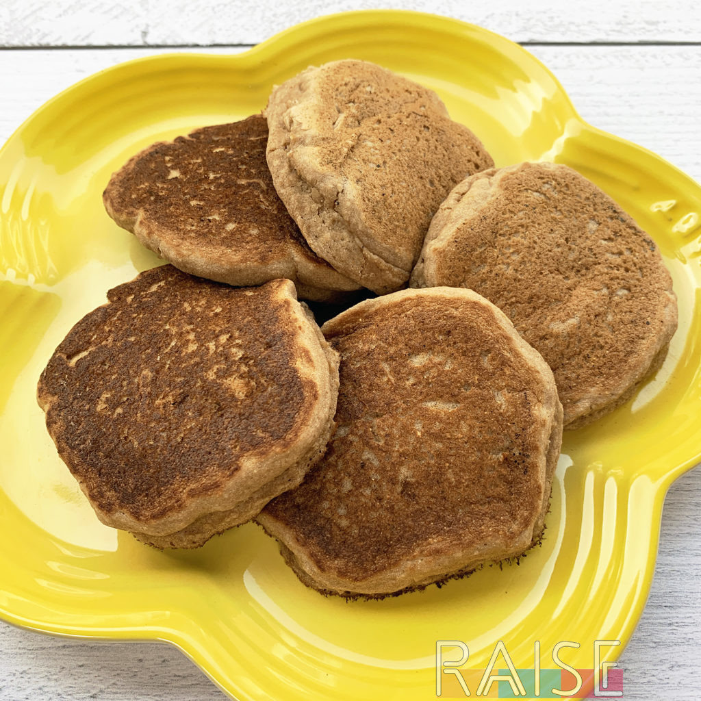Fluffy Gluten Free, Vegan, Top 8 Free Pancakes by The Allergy Chef