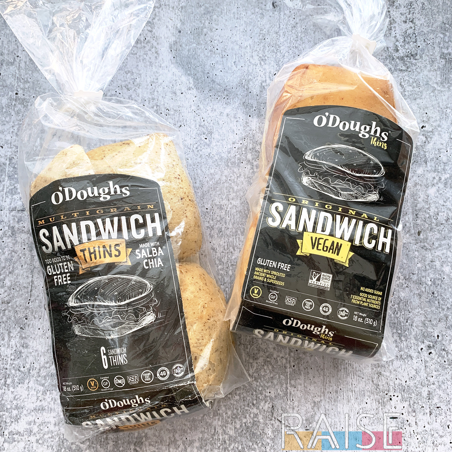 O'Doughs Gluten Free Sandwich Thins Product Review - RAISe Platform