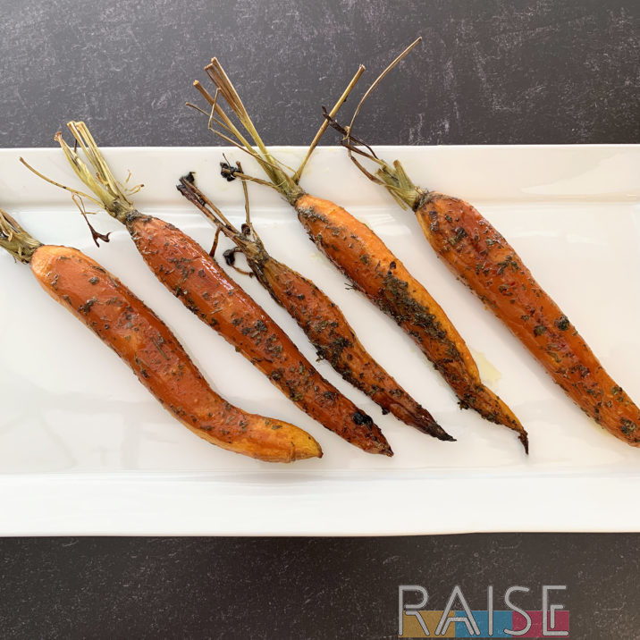 How To Oven Roast Carrots by The Allergy Chef