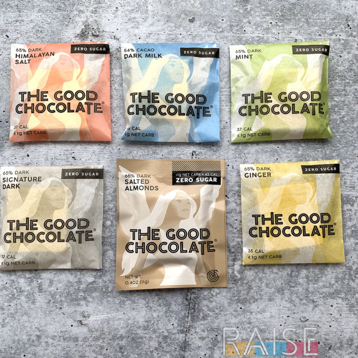 The Good Chocolate Mini Squares by The Allergy Chef