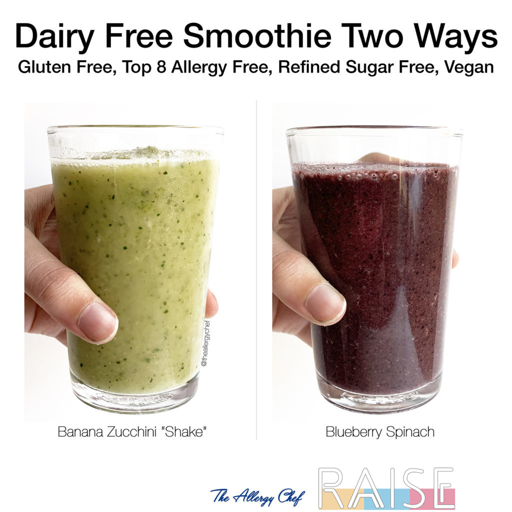 Dairy Free Smoothies by The Allergy Chef