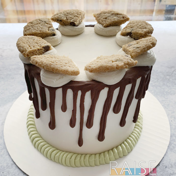 Gluten Free, Vegan, Mint Cookie Cake by The Allergy Chef