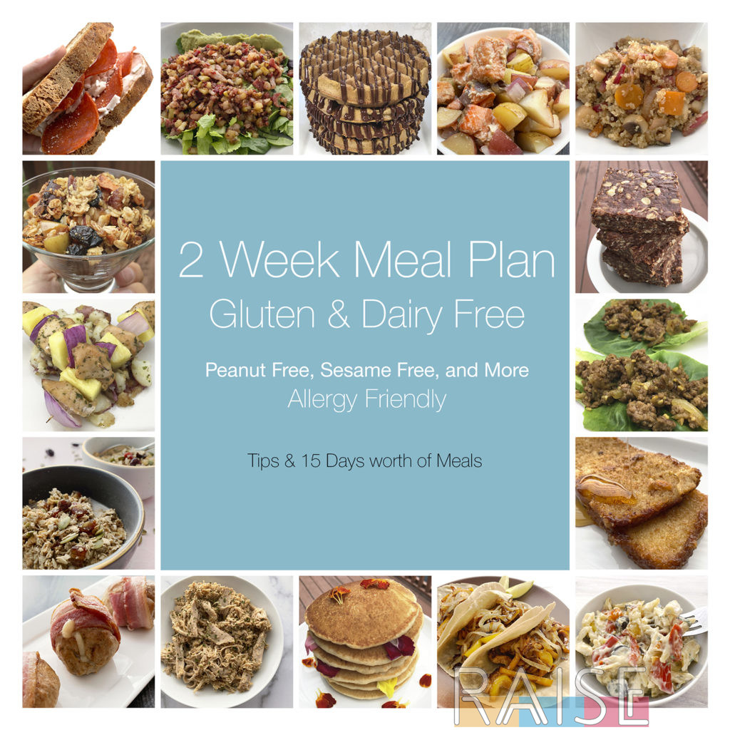 2 Week Meal Plan by The Allergy Chef