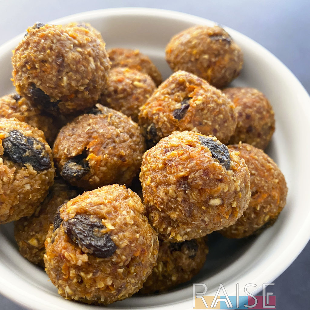 Top 8 Free Carrot Cake Power Balls by The Allergy Chef