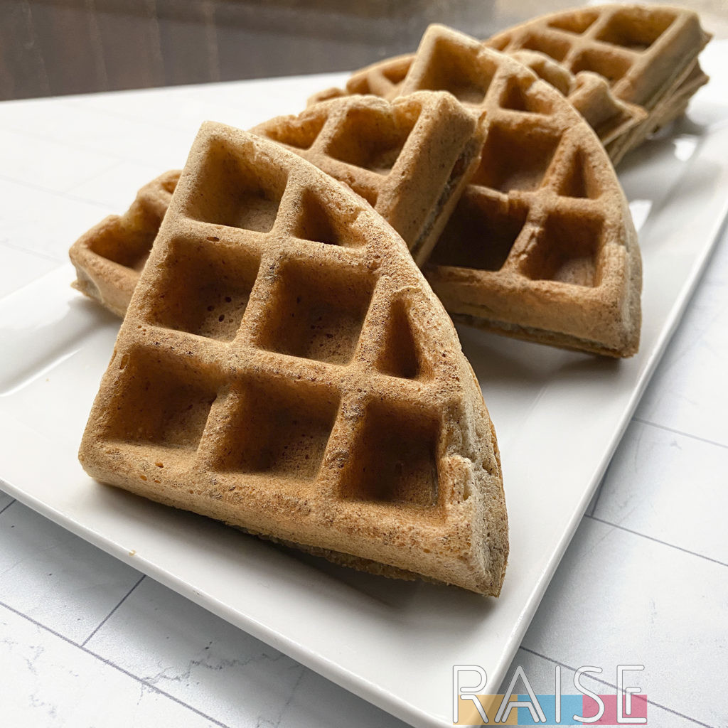 Gluten Free Maple Waffle by The Allergy Chef
