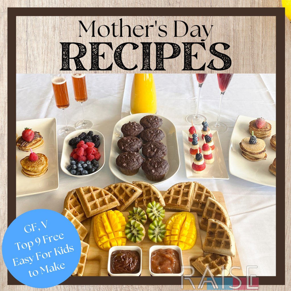 Gluten Free, Allergy Friendly Mother's Day Brunch Ideas, Recipes, and More by The Allergy Chef