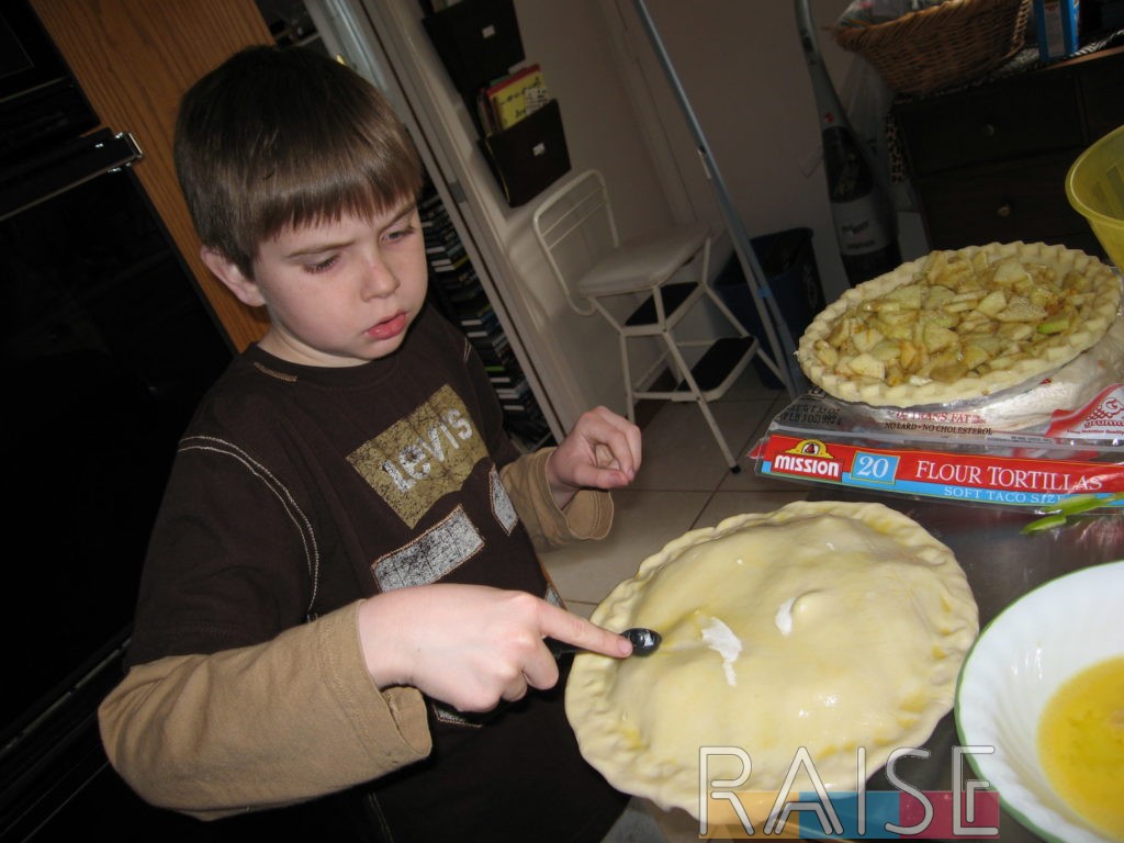 Kid One Making Apple Pie by The Allergy Chef