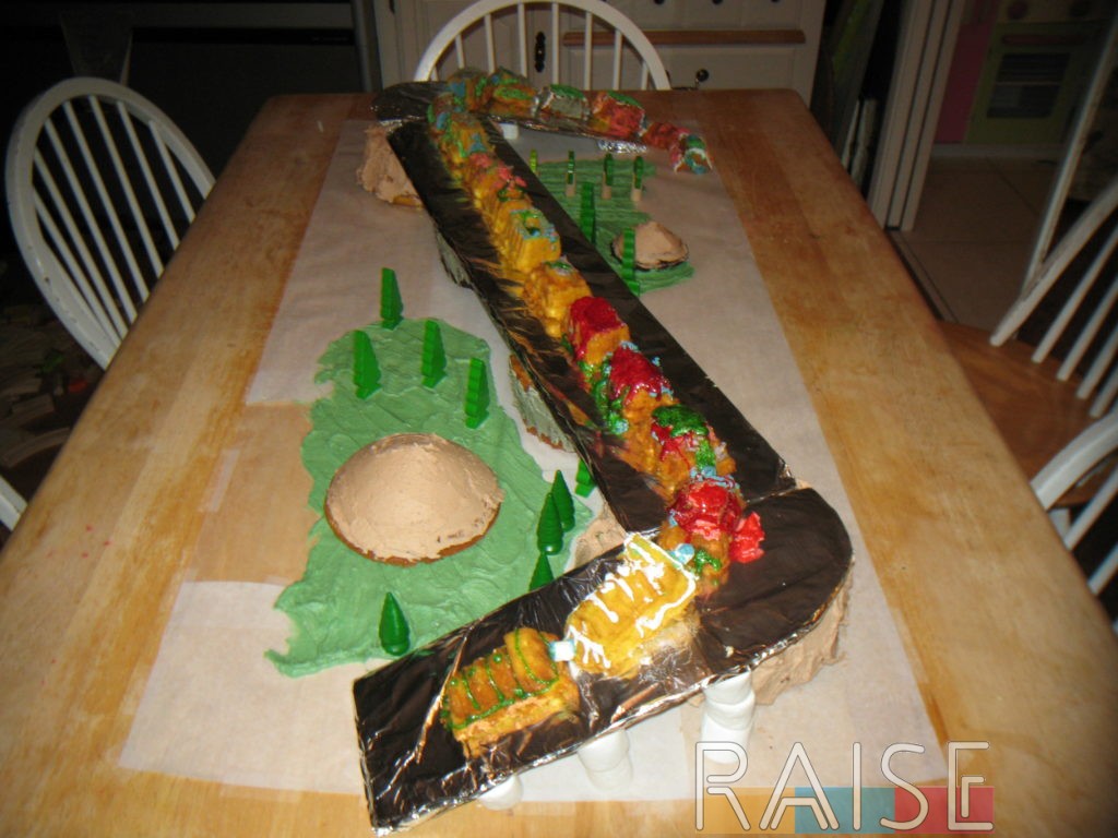 Train Cake by The Allergy Chef
