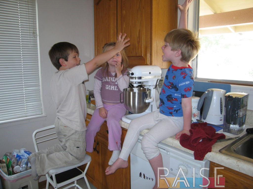 Kids by the Stand Mixer by The Allergy Chef