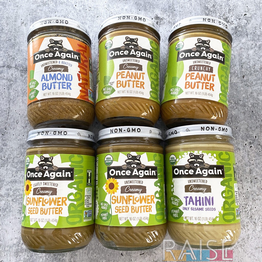 Peanut Butter, Almond Butter, Sunflower Seed Butter, and Tahini by The Allergy Chef
