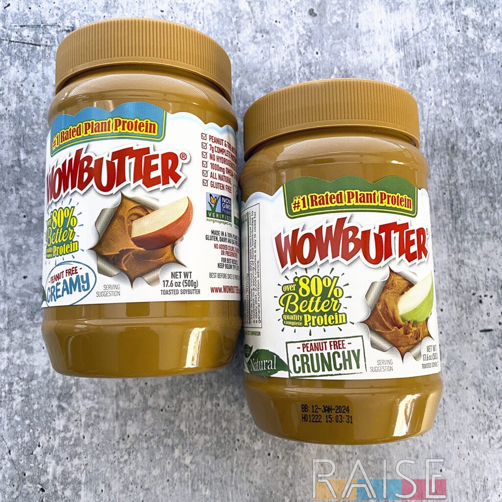 Creamy WowButter and Crunchy WowButter by The Allergy Chef